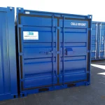 8ft Mini Shipping Container – Secure Portable Storage Container with Timber Floor | New