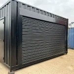 16ft Shipping Container with Roller Shutter Door – Secure Steel Storage Unit
