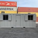 20ft Open Plan Office Container for Sale Australia – Portable Site Office Container