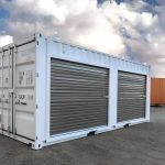 20ft Shipping Container with Double Side Roller Doors – Refurbished Secure Storage Unit