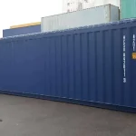 40ft Used Open Top Shipping Container – Removable Tarpaulin Roof | Cargo Worthy