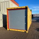20ft Shipping Container with Front Roller Shutter Door – Secure Storage Container for Sale