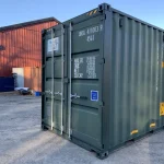 10ft High Cube Storage Container with Lock Box – New One Trip Container Australia