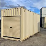 20ft High Cube Shipping Container with Roller Door – Extra Height Secure Storage Unit
