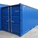 15ft Shipping Container – Secure Steel Storage Container – Wind & Watertight (WWT) – Blue