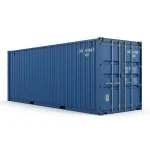 45ft High Cube Shipping Container – One Trip Blue Extra Long Storage Container