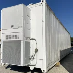 40ft High Cube Insulated Shipping Container with 5 Ton HVAC System | Climate Controlled Container