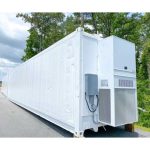 40ft High Cube Insulated Container with 5 Ton HVAC Unit | Climate Controlled Storage Container Australia