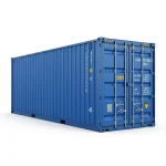 45ft High Cube Shipping Container – One Trip Blue Extra Long Storage Container